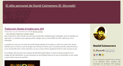 Desktop Screenshot of david.dantoine.org